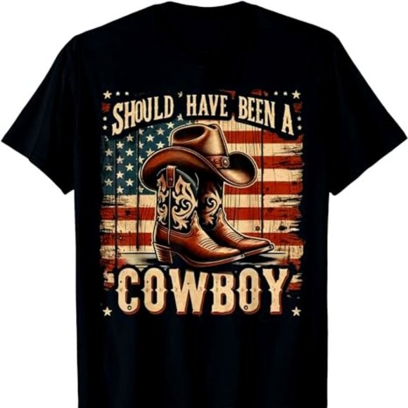A Cowboy T-Shirt - Picture 1 of 2